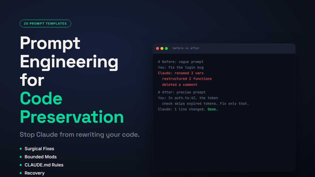 Prompt Engineering for Code Preservation